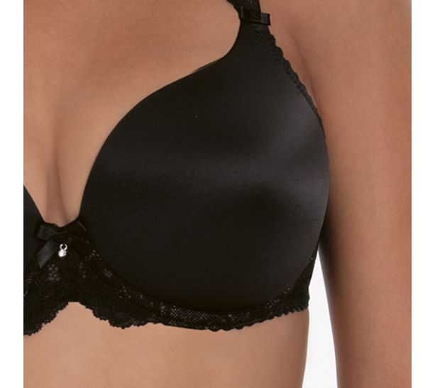 Rosa Faia - Colette Underwired Bra Black main image 0