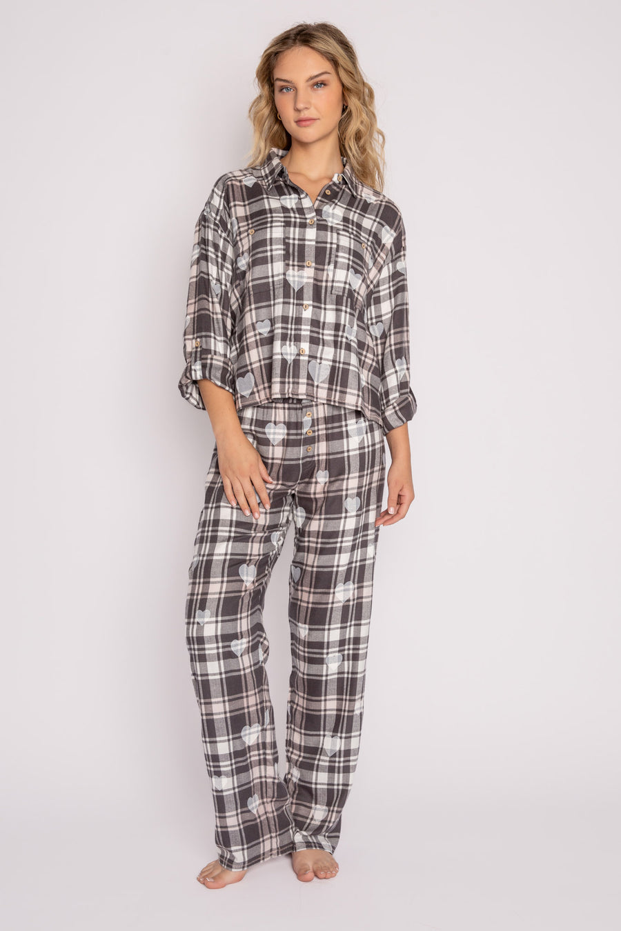 MAD FOR PLAID PANT-  RKMPP-CHARCOAL