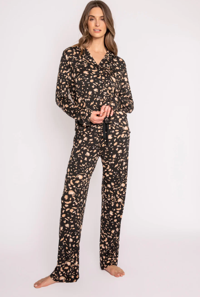 BLACK CHEETAH PJ SET RKBKPJ BLACK