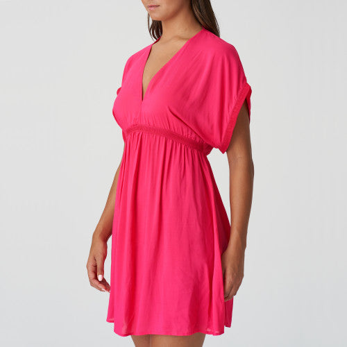 Hot pink swim dress online