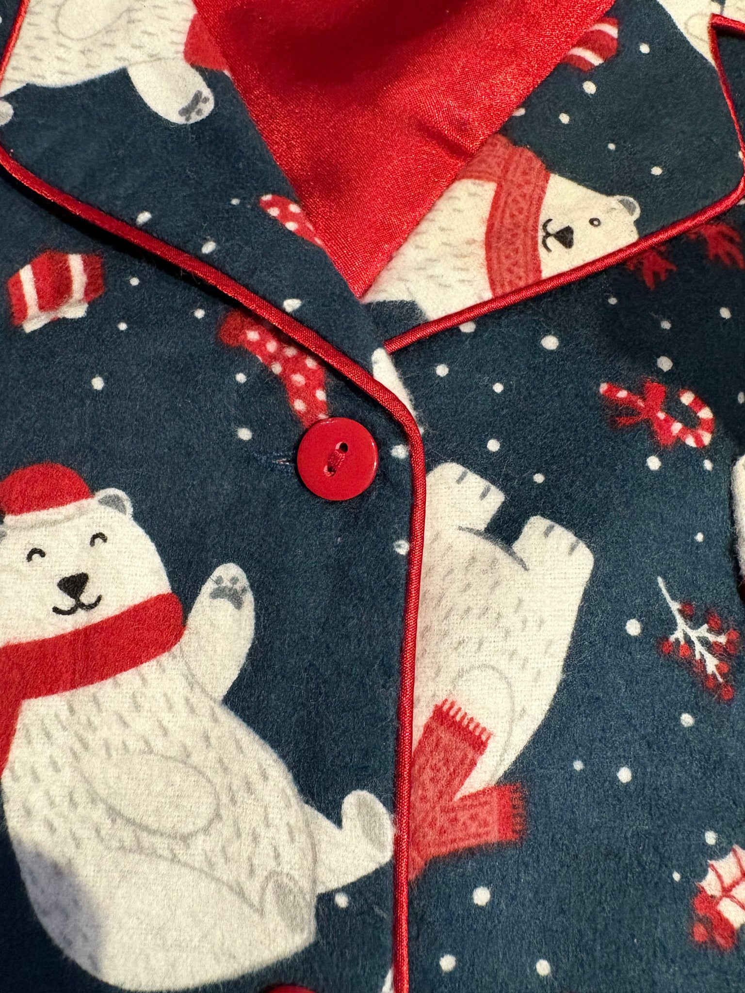 KayAnna Flannel Night Shirt- F12432-100%cotton