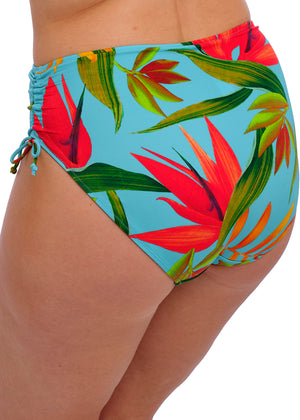 Fnatsie Swim Pichola High Waist Bikini Brief Aqua- FS503978AQA