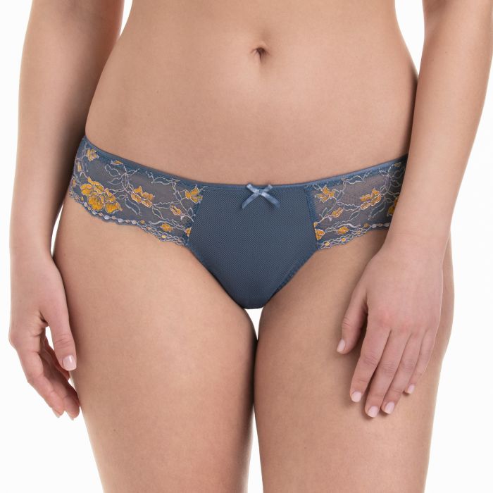 Rosa Faia- COLETTE - Sky Grey- Shorty/High Waist Brief- 1348/1349