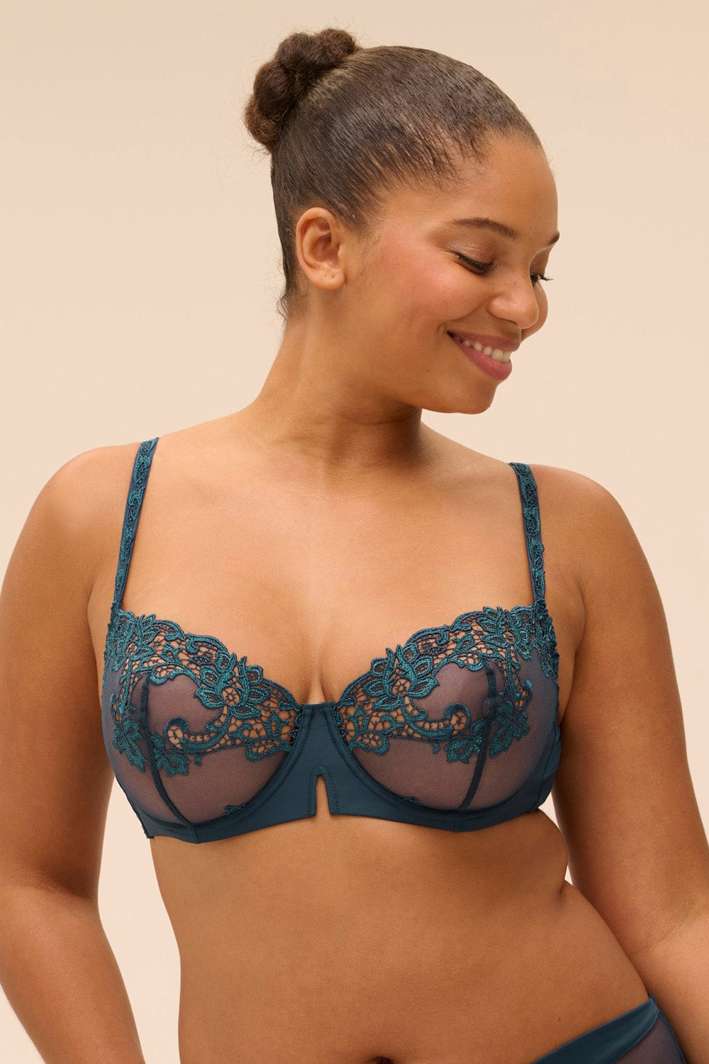 Simone Perele Saga Half-Cup 15C330 - Prestige Blue