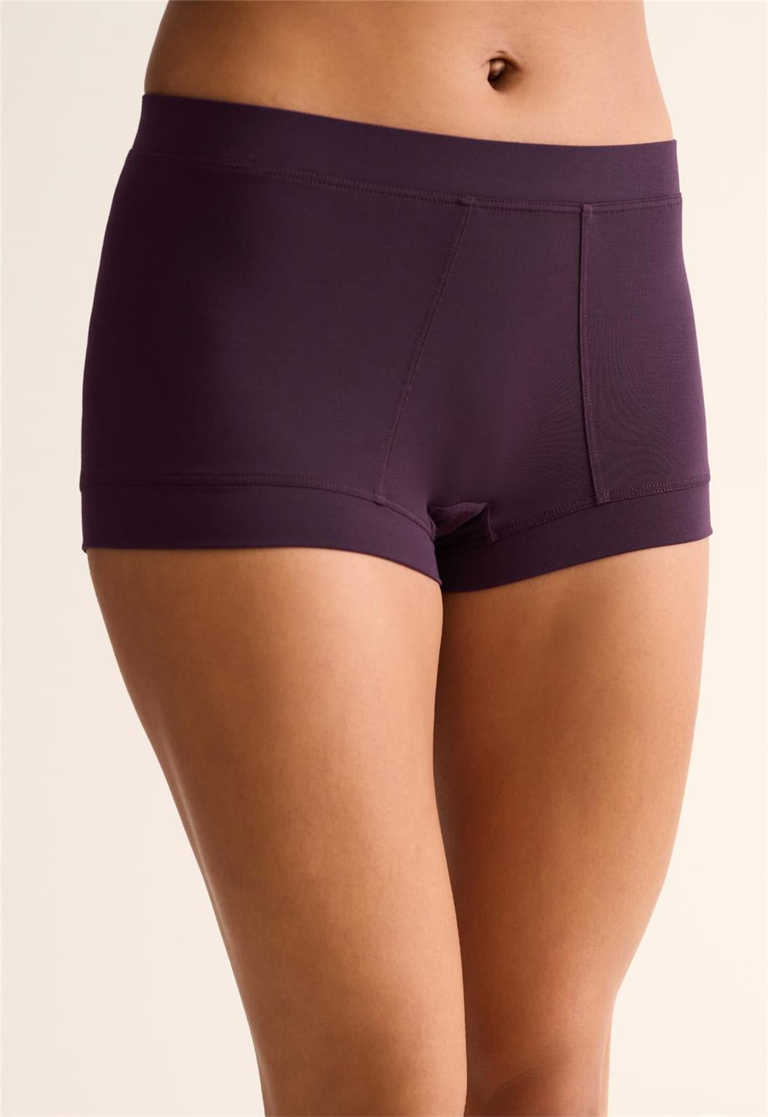 Fleur't Boxer Short-Black/Capuccino/Ink/Chilli Rib -607