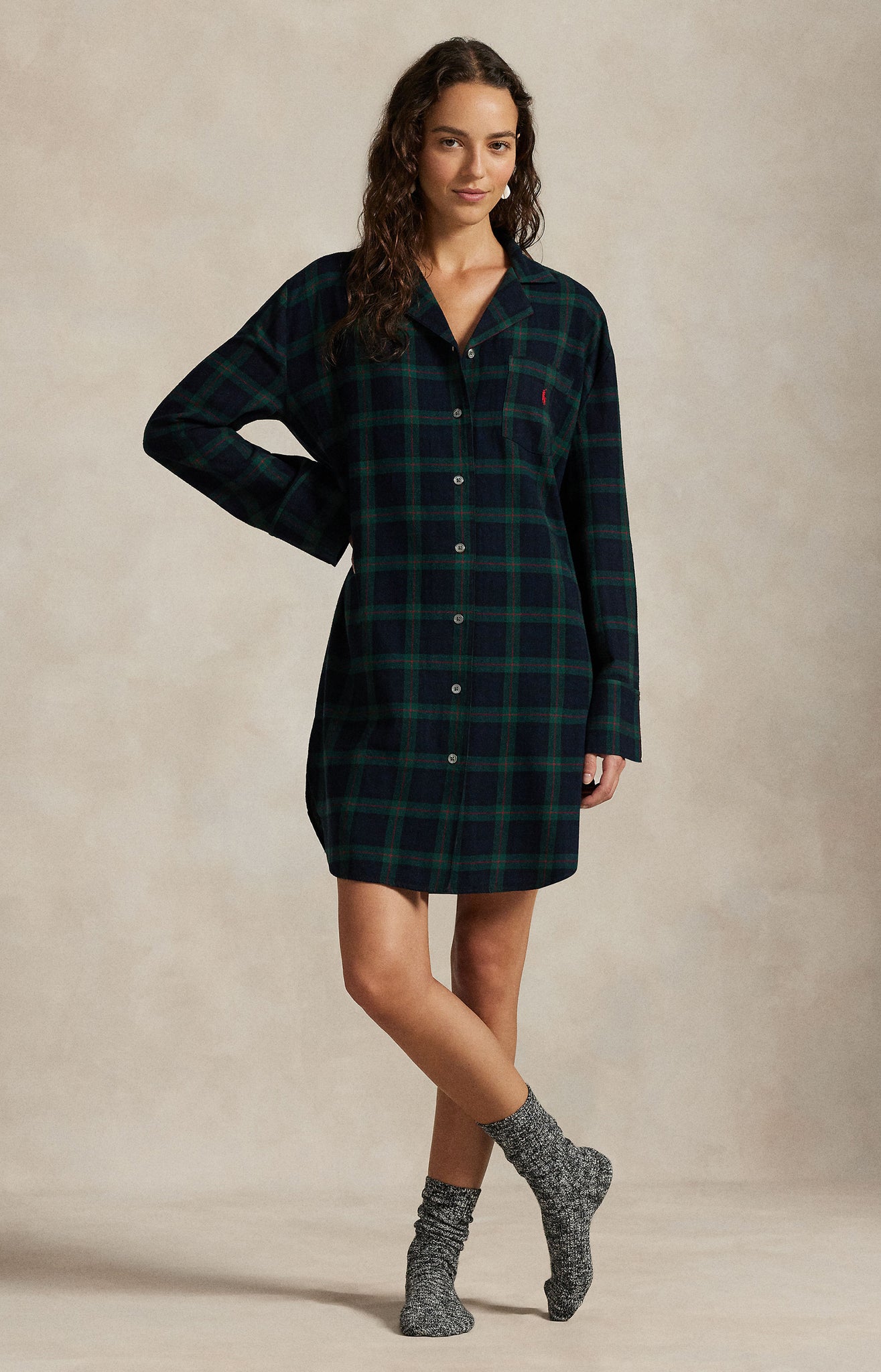POLO RALPH LAUREN Plaid Camp Collar Sleep Dress- 4P0559 – The Halifax Bra Store POLO RALPH LAUREN Plaid Camp Collar Sleep Dress- 4P0559 – The Halifax Bra Store