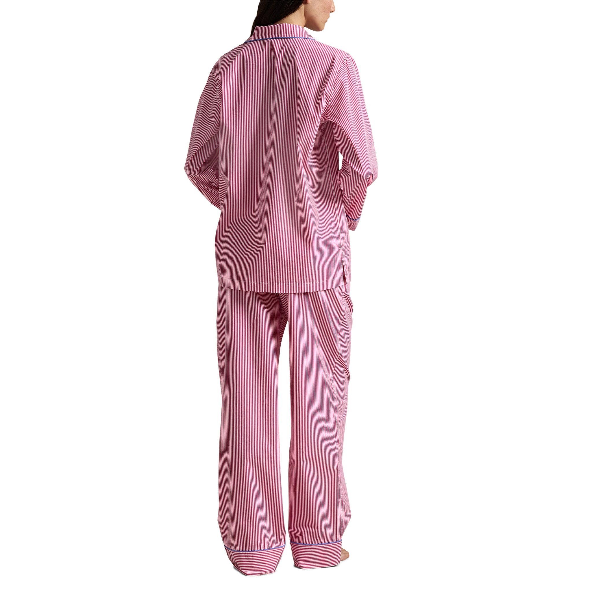 POLO RALPH LAUREN 2PC MADISON PJ SET- COLLEGE PINK- 4P8036