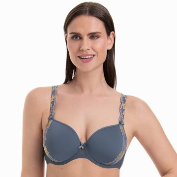 Rosa Faia Colette Underwire Bra with Spacer Cups 5251- Sky Grey