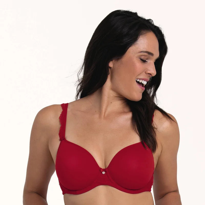 Rosa Faia Selma Wired Bra - 5637 - With Spacer Cups - Red