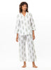 Le Chat - ACAPULCO 206 Pyjama - White/Green - C218APY