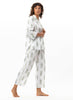 Le Chat - ACAPULCO 206 Pyjama - White/Green - C218APY