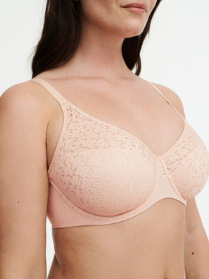 Chantelle Norah Comfort Underwire Bra-C13F10-Nude Blush/Blushing Pink