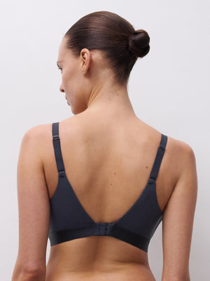 Chantelle Norah Lace Full Support Wireless Bra-C13F80- Marine Blue