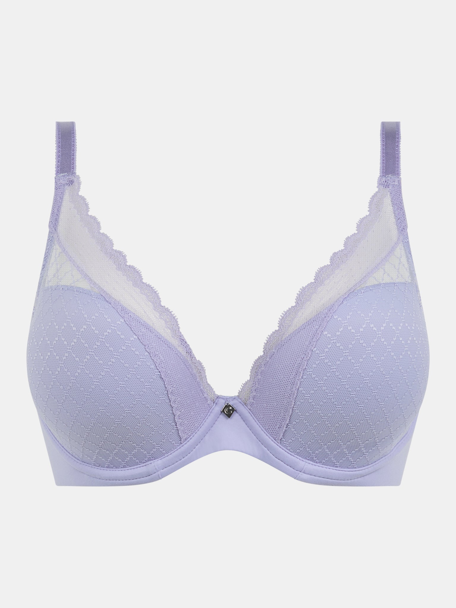 Chantelle Norah Chic Plunge T-Shirt Bra - Thistle - C16MNA