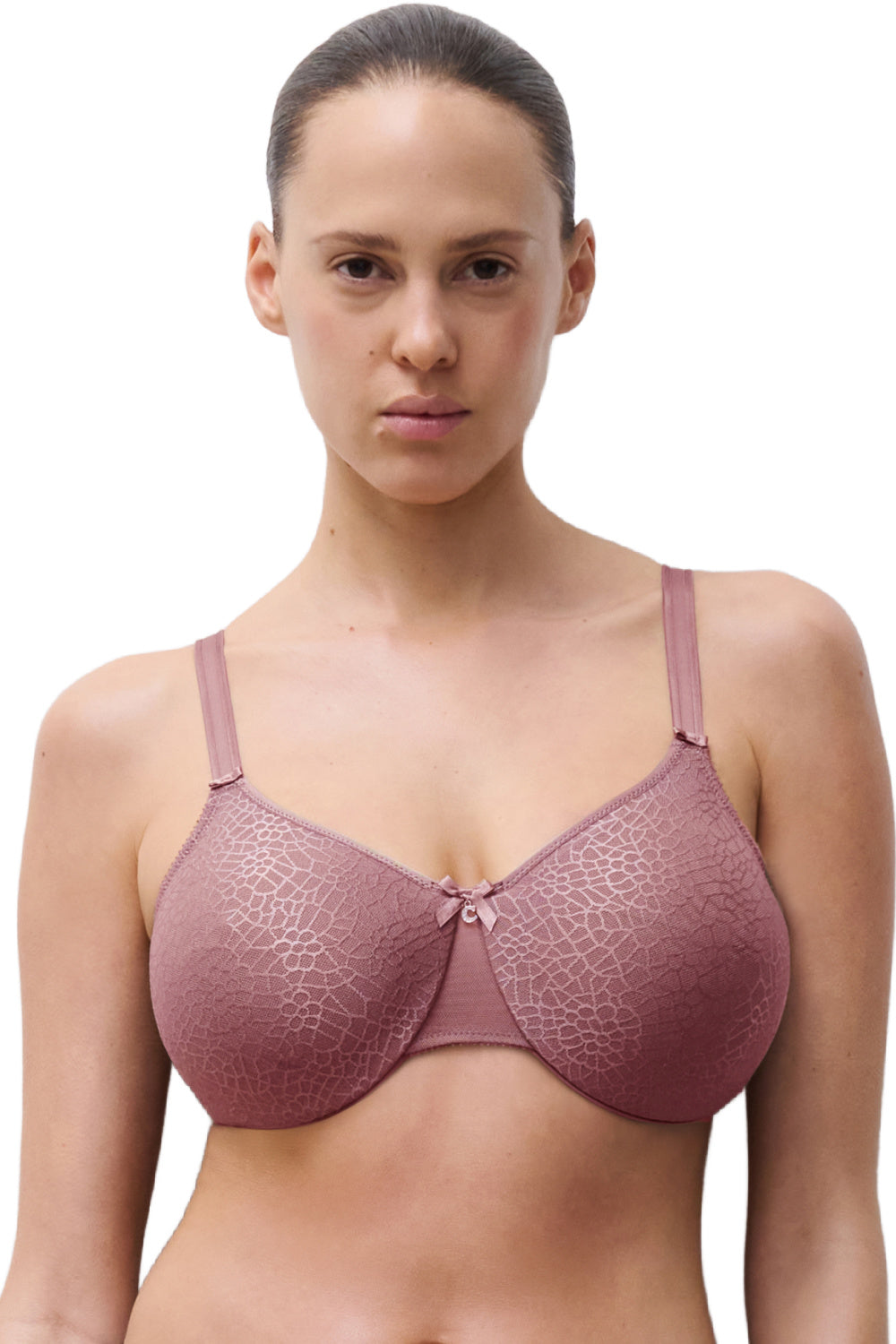 Chantelle C Magnifique C18910 Seamless Unlined Minimizer Bra- BOIS DE ROSE- OR4