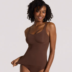 Evelyn and bobbie- Structured Scoop Bra Tank
