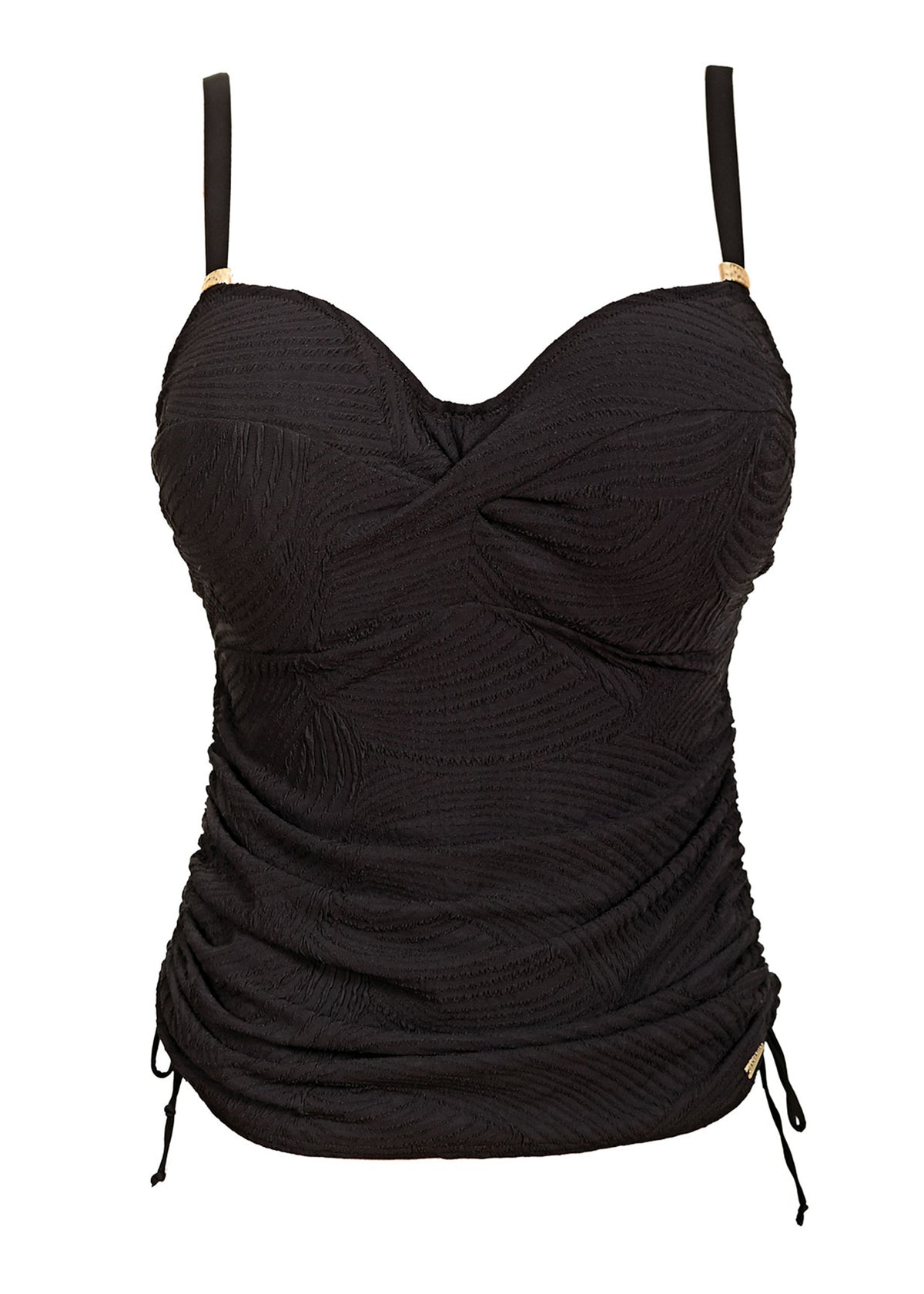FANTASIE Ottawa Underwire Tankini Top- Black- FS6356