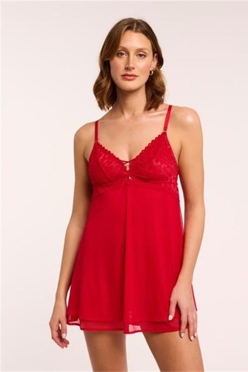 Montelle - Lacy Babydoll Set - 9345