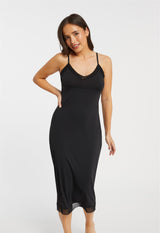 Montelle Maxi Lenght Slip- 9505 - Black/Beige