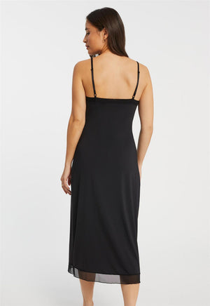 Montelle Maxi Lenght Slip- 9505 - Black/Beige