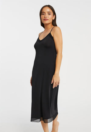 Montelle Maxi Lenght Slip- 9505 - Black/Beige