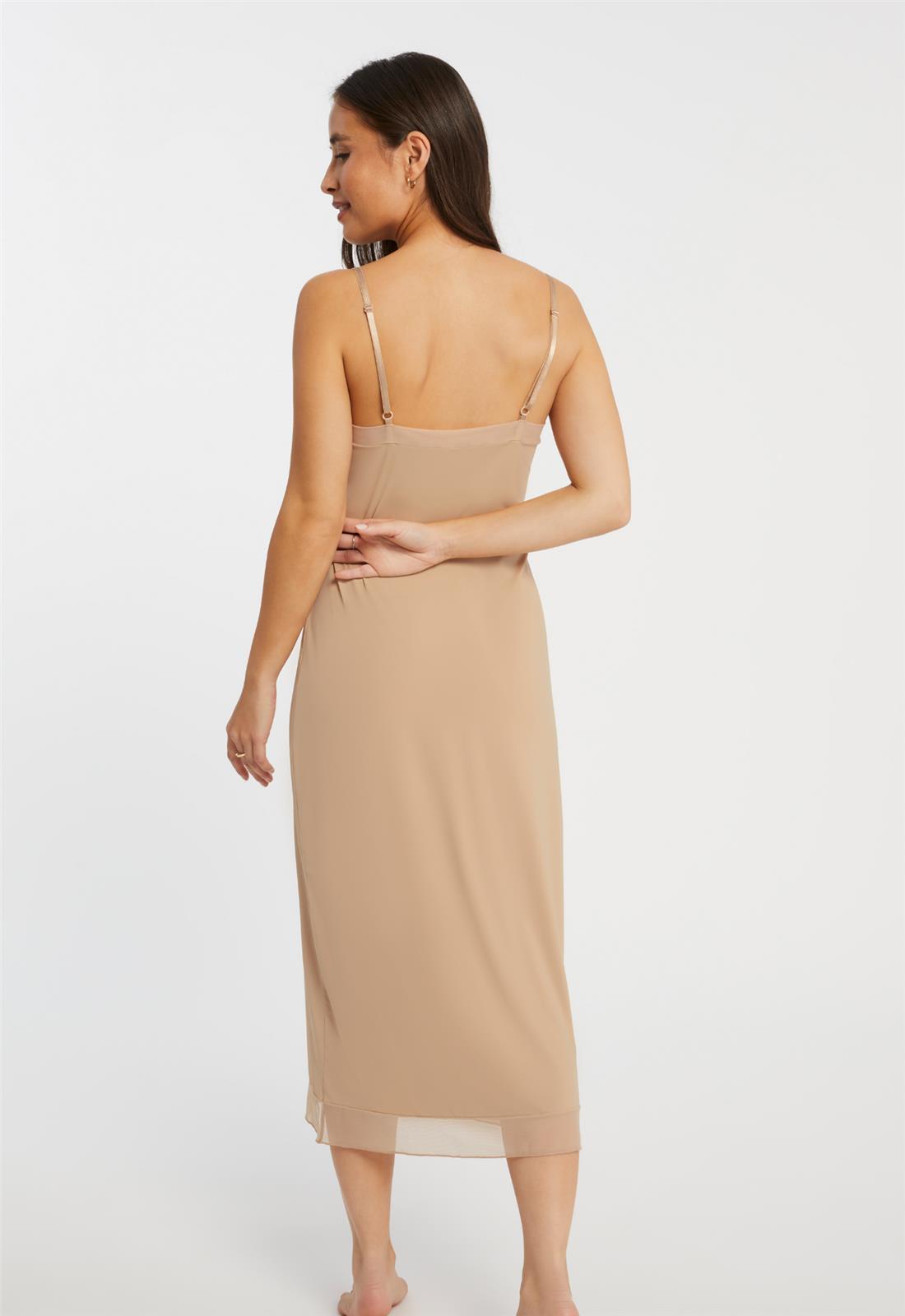 Montelle Maxi Lenght Slip- 9505 - Black/Beige