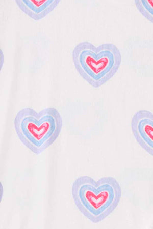 PJ SALVAGE Peace & Love Hearts Thermal Long Sleeve Top/Pant- RPPLLS1/RPPLP1