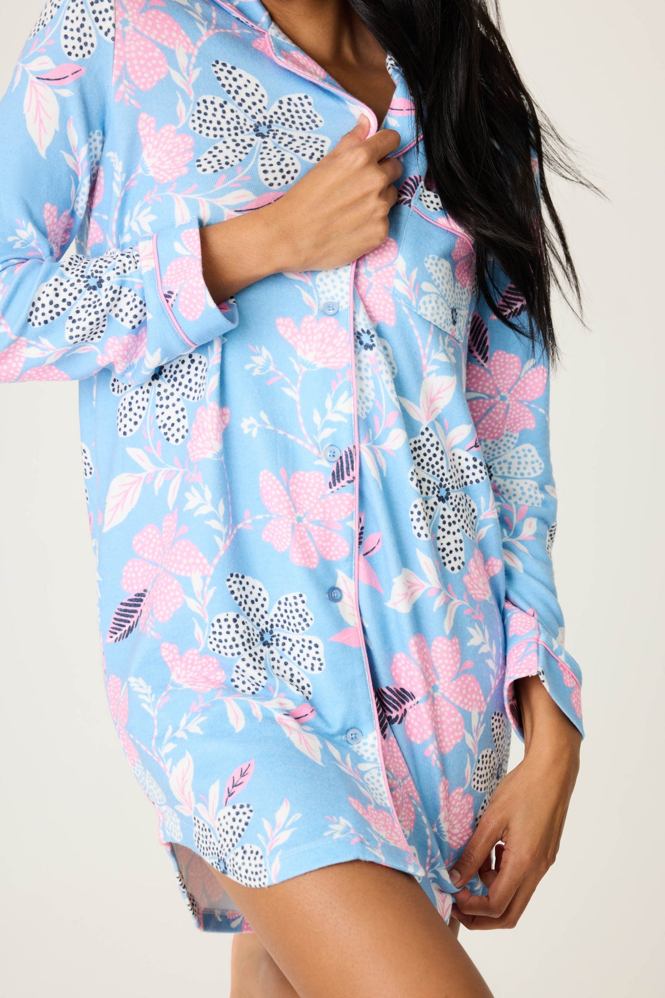 PJ SALVAGE Tropic Garden Night Shirt- RSTGNS