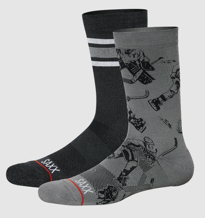Saxx Whole Package 2- Pack Crew Socks