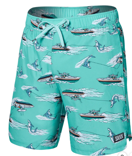 SAXX-OH BUOY-2N1 Stretch Volley short-SXSW78L