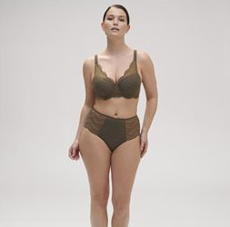 Simone Perele-Karma 3D Moulded Padded Cup-Adventure Green-12V343