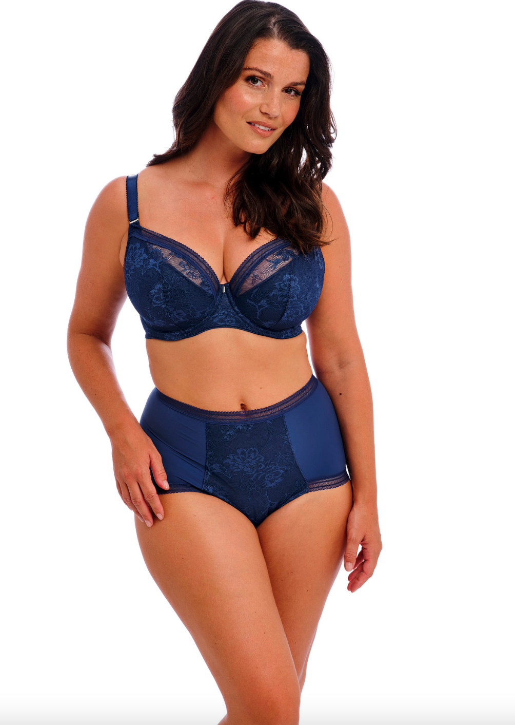 Fantasie Fusion Lace Padded Plunge Bra- FL102314FRY