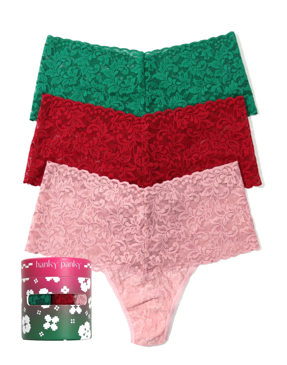 Hanky Panky Retro Thong 3 Pack-9K193TPK