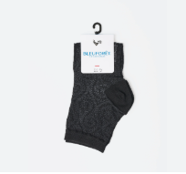 Bleuforet-Silk Lace Trainer Socks-6468