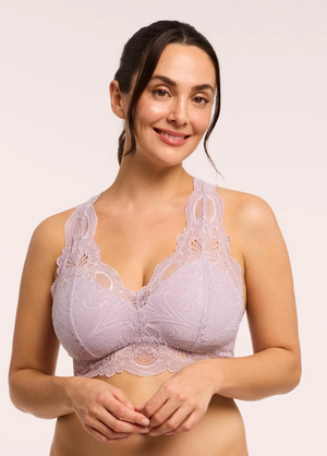 Fleur't Belle Époque Full Lace T-Back Bralette -612F