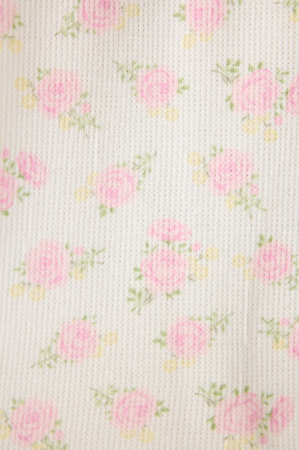 PJ Salvage - Boyfriend Boxer Ditsy Floral Shorts Set - RUBXST Ivory