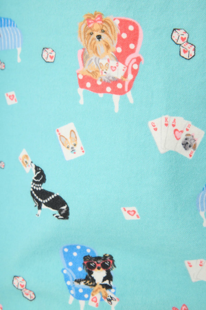 PJ Salvage - Flannel PJ Set - RUFLPJ - Icy Blue/Pink/Turquoise