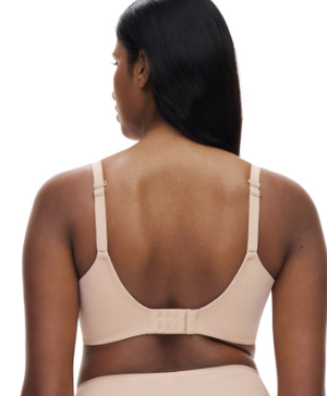 Comfort Chic Back Smoothing T-Shirt Bra C18JNV Black/ Nude