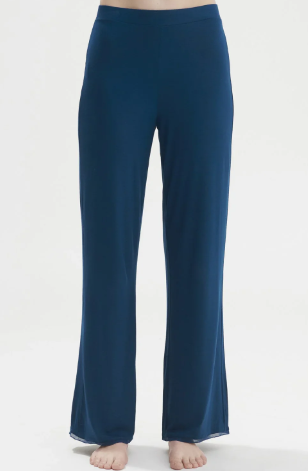 Aurore Simone perele loungerwear- 1C9660- Pant Black/ Poseidon Blue