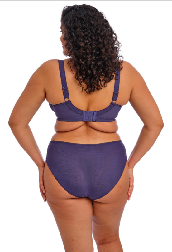 Elomi Himari Midnight High Leg Brief- EL302153MIH