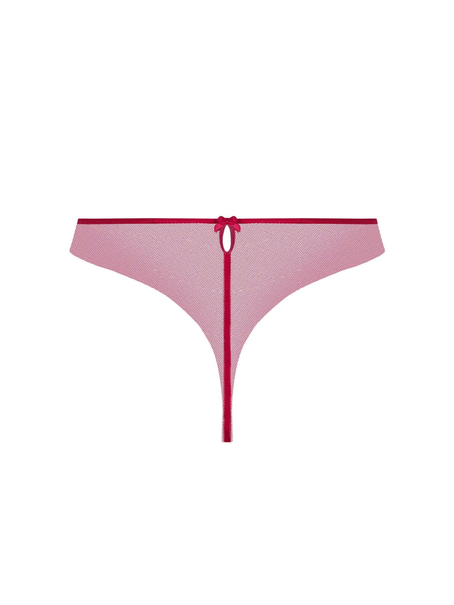 LISE CHARMEL SPLENDEUR SOIE  Thong- MARINE- ACC0080