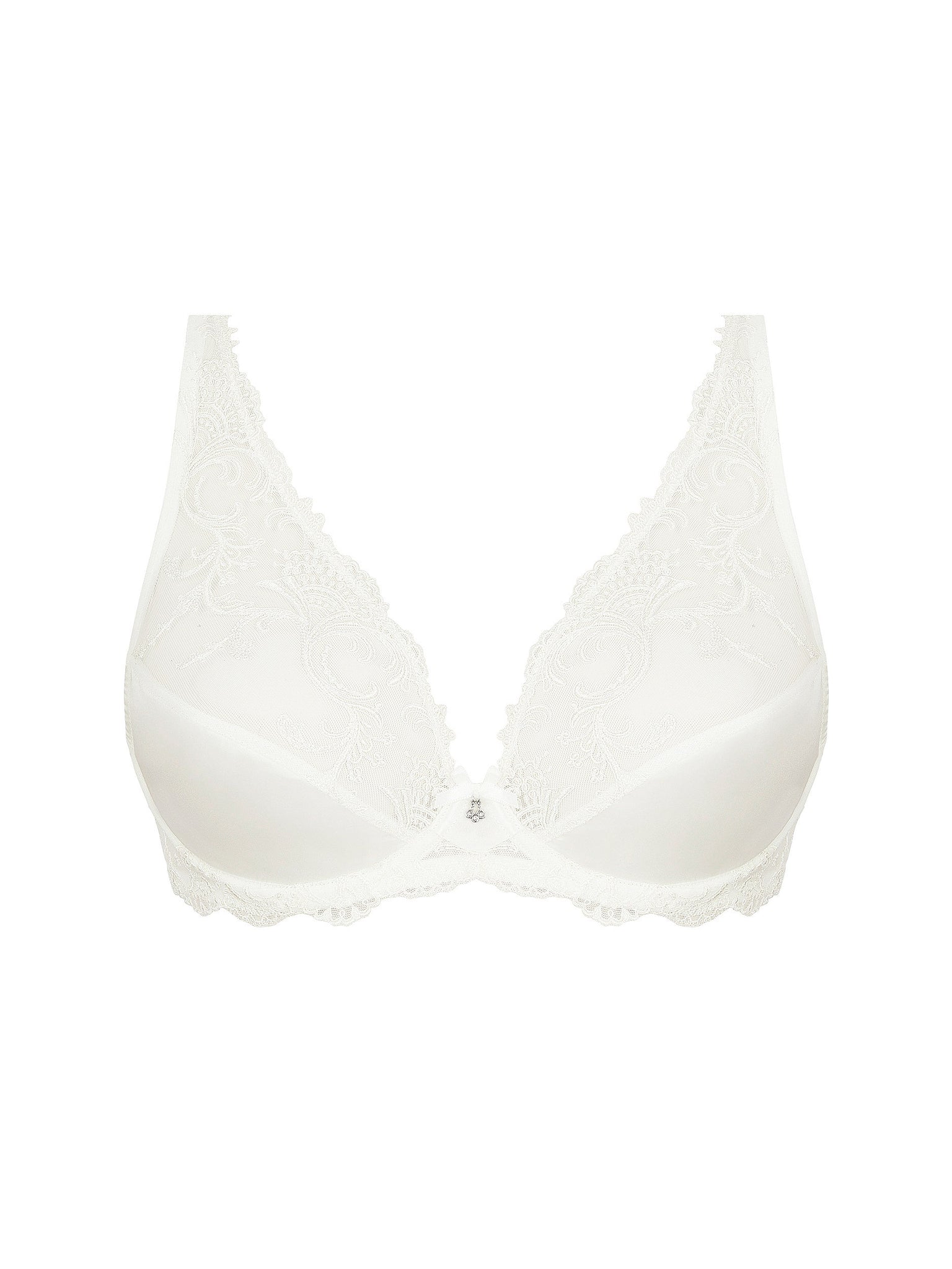 LISE CHARMEL Glam triangle- SPLENDEUR SOIE- Marine/Splendeur Carmin- ACC7480