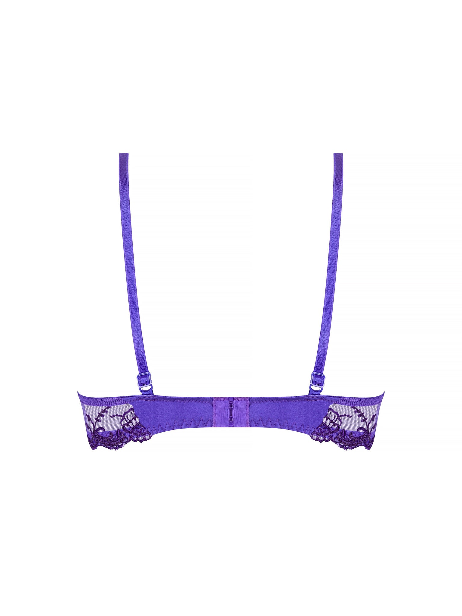 LISE CHARMEL Glam triangle- SPLENDEUR SOIE- Marine/Splendeur Carmin- ACC7480