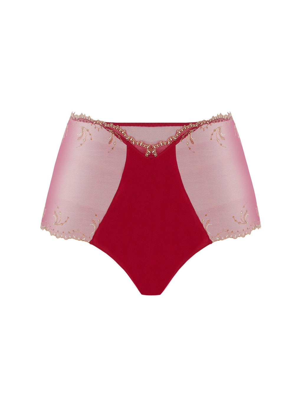 LISE CHARMEL EBLOUISSANTE ICONE  Boyshort- ACJ1430- RED/BLACK