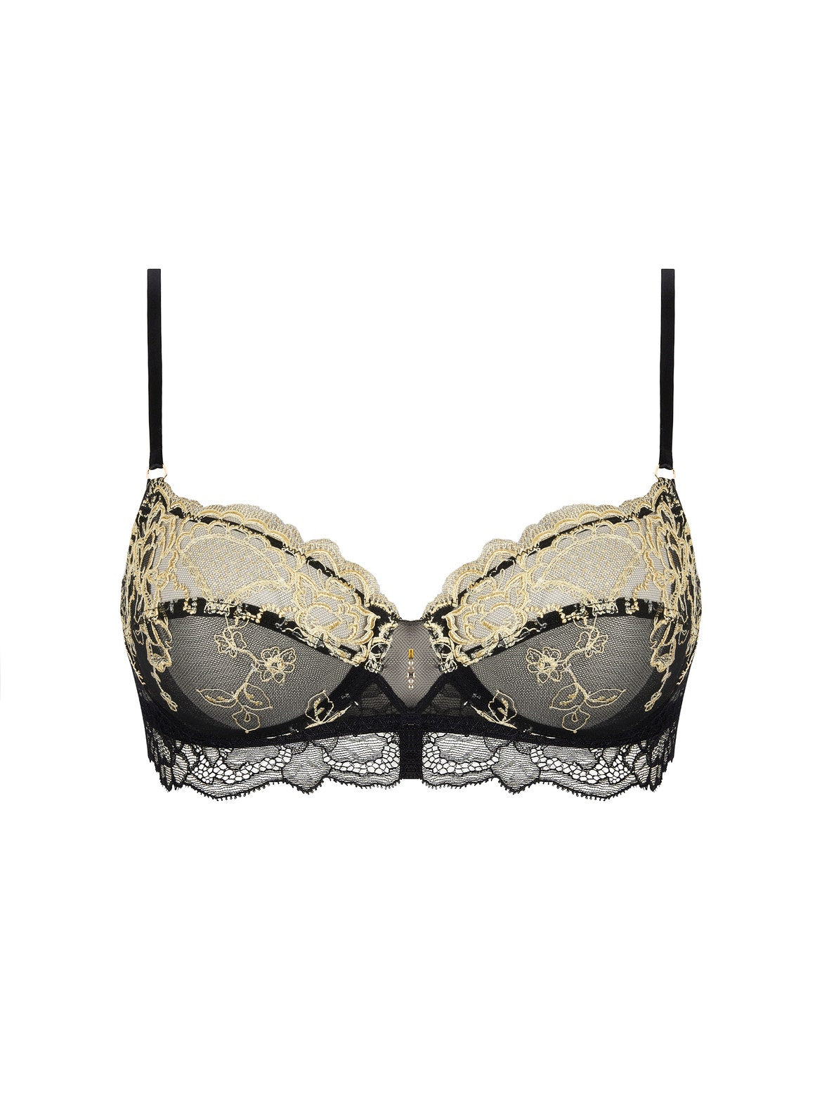 LISE CHARMEL - SUBLIME EN OR DEMI CUP - NOIR ECLAT - ACJ3013