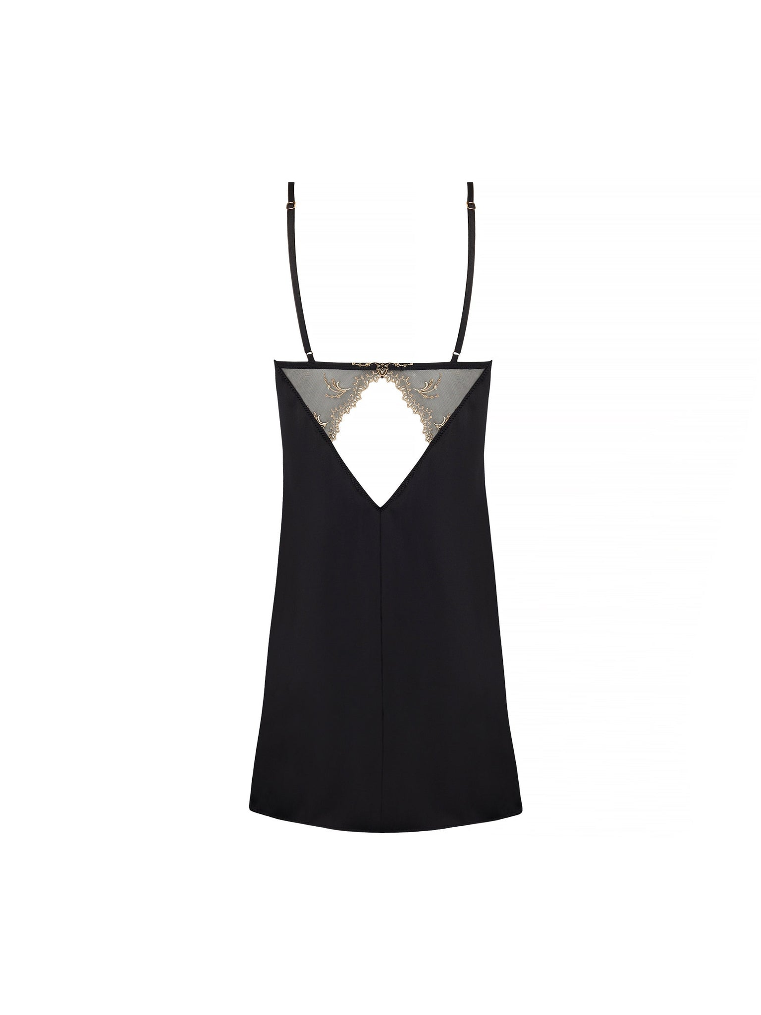 LISE CHARMEL EBLOUISSANTE ICONE  Sexy nightie- ALJ1230- BLK