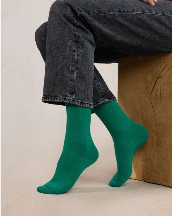 Bleuforêt Wool and Silk Socks- 6488