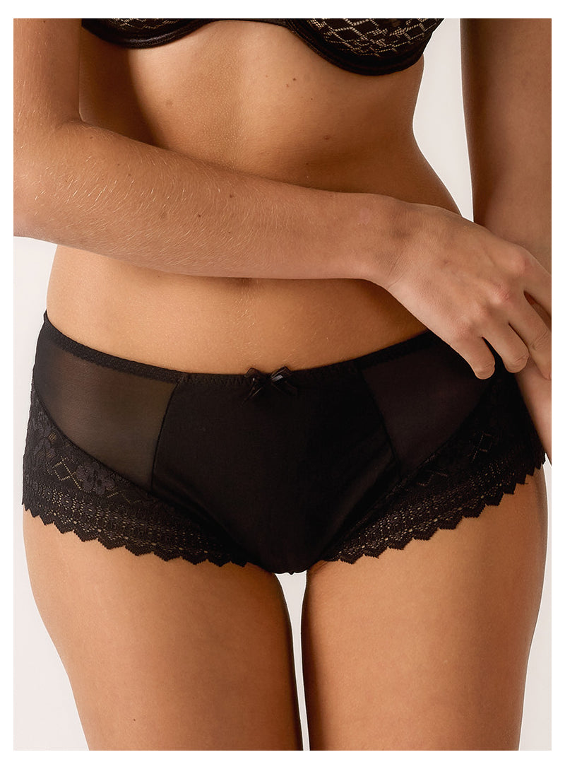 EMPREINTE MELODY Panty- 15586- BLACK/ROSE/GOLD/IVORY/CARAMEL