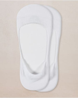Bleuforet-Low Cut Cotton Footlets Twin Pack - 6555D