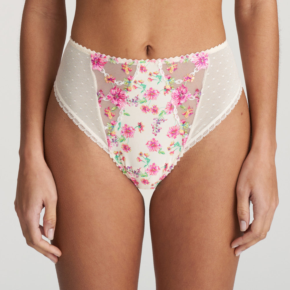 Marie Jo Chen Pearled Ivory THONG/FULL BRIEFS -0602680/0502681